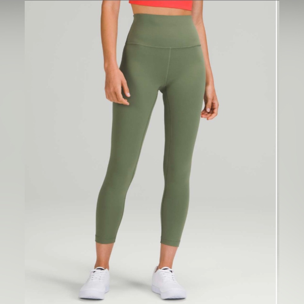 lululemon athletica Olive Green Leggings